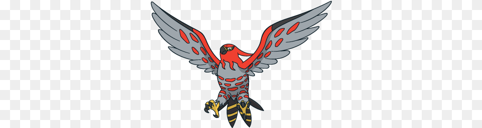 Talonflame Pokemon Talonflame, Emblem, Symbol, Blade, Dagger Png Image