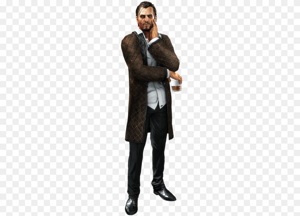 Talos Rucker From Deus Ex Deus Ex Artwork Character, Clothing, Coat, Jacket, Adult Free Png Download