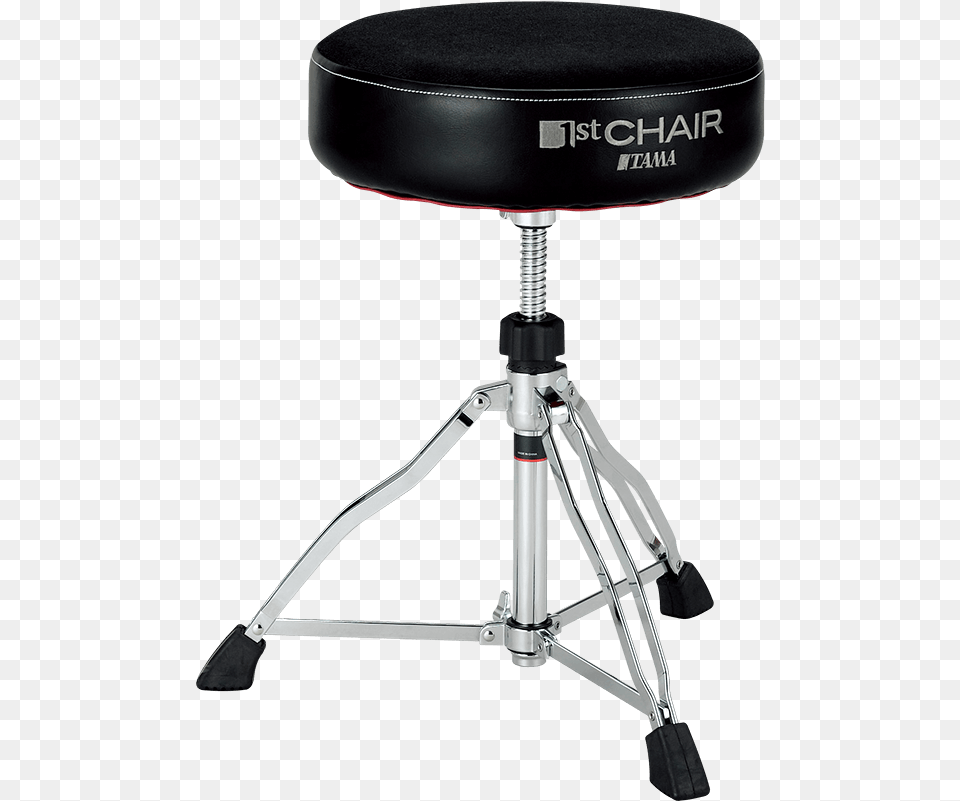 Tama 1st Chair Round Rider Drum Throne With Cloth Top Tama Round Rider Xl, Furniture, Bar Stool, Appliance, Blow Dryer Free Png