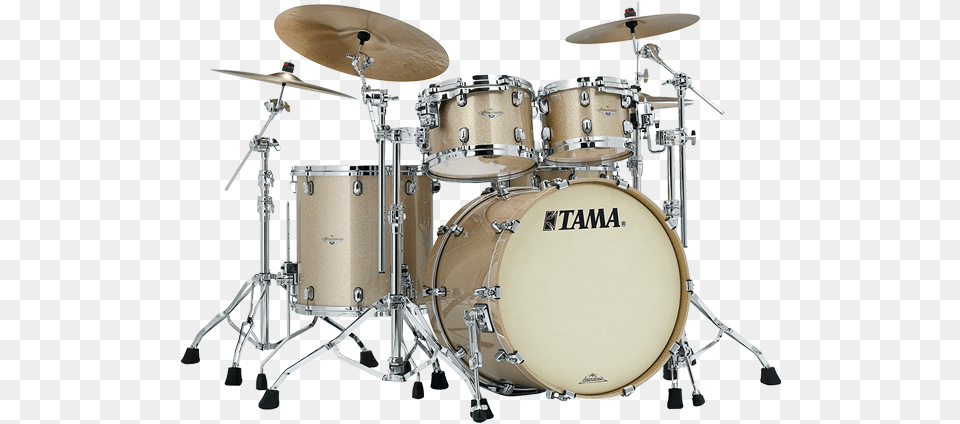 Tama Starclassic Maple Champagne Sparkle, Musical Instrument, Drum, Percussion Png Image