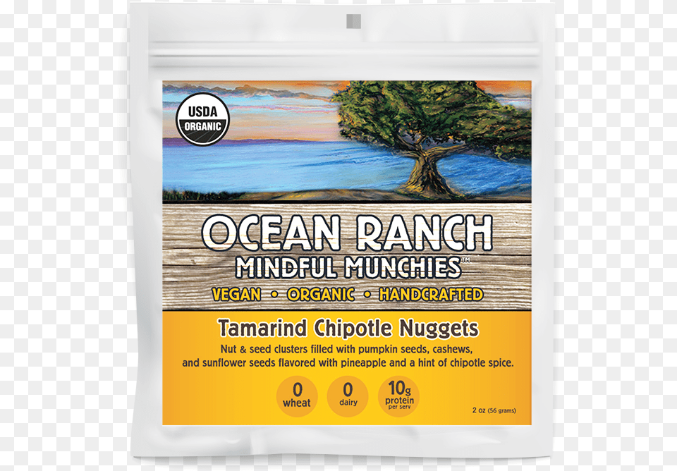 Tamarind Chipotle Nugget Mockups Ocean Ranch Organics, Advertisement, Poster, Nature, Outdoors Free Png