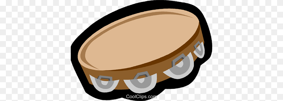 Tambourine Music Percussion Royalty Vector Clip Art, Drum, Musical Instrument, Clothing, Hardhat Free Png Download