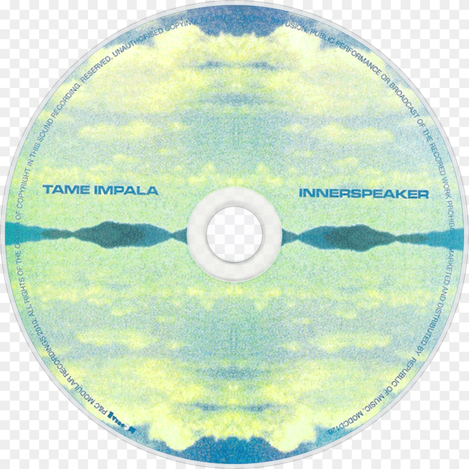 Tame Impala Innerspeaker Cd Disc, Disk, Dvd Free Transparent Png