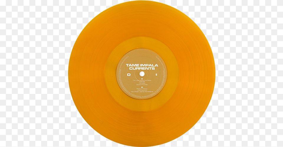 Tame Impala Tame Impala Currents Gold Vinyl, Disk, Dvd Free Transparent Png
