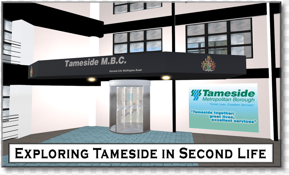 Tameside In Second Life Tameside, Door, Architecture, Building Free Png
