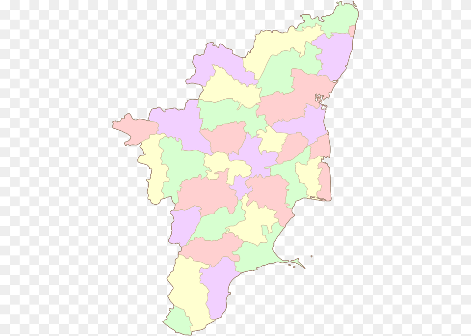 Tamil Nadu Vector Map, Atlas, Chart, Diagram, Plot Png Image