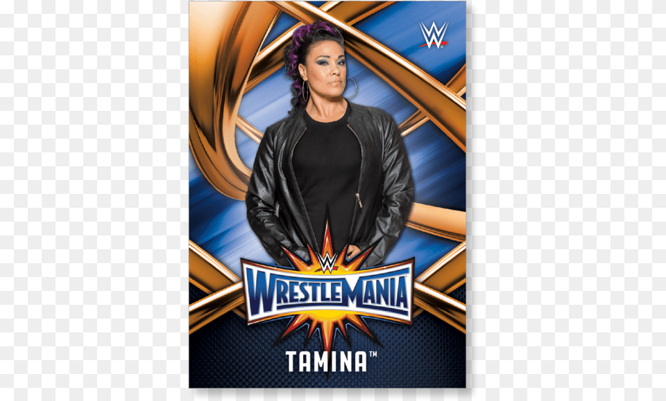 Tamina 2017 Wwe Road To Wrestlemania Wrestlemania 33 Triple H 2017 Wallpaper Hd, Clothing, Coat, Jacket, Adult Free Png Download