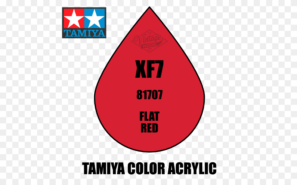 Tamiya Mini Xf Flat Red Acrylic Paint, Logo, Droplet Png