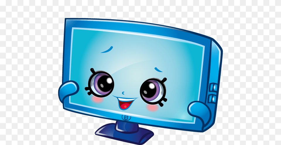 Tammy Tv Art Official Shopkins Clipart Image, Computer Hardware, Electronics, Hardware, Monitor Free Transparent Png