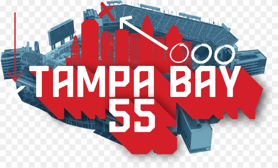 Tampa Bay 55 Wtspcom Graphic Design, Aircraft, Transportation, Vehicle Free Png Download