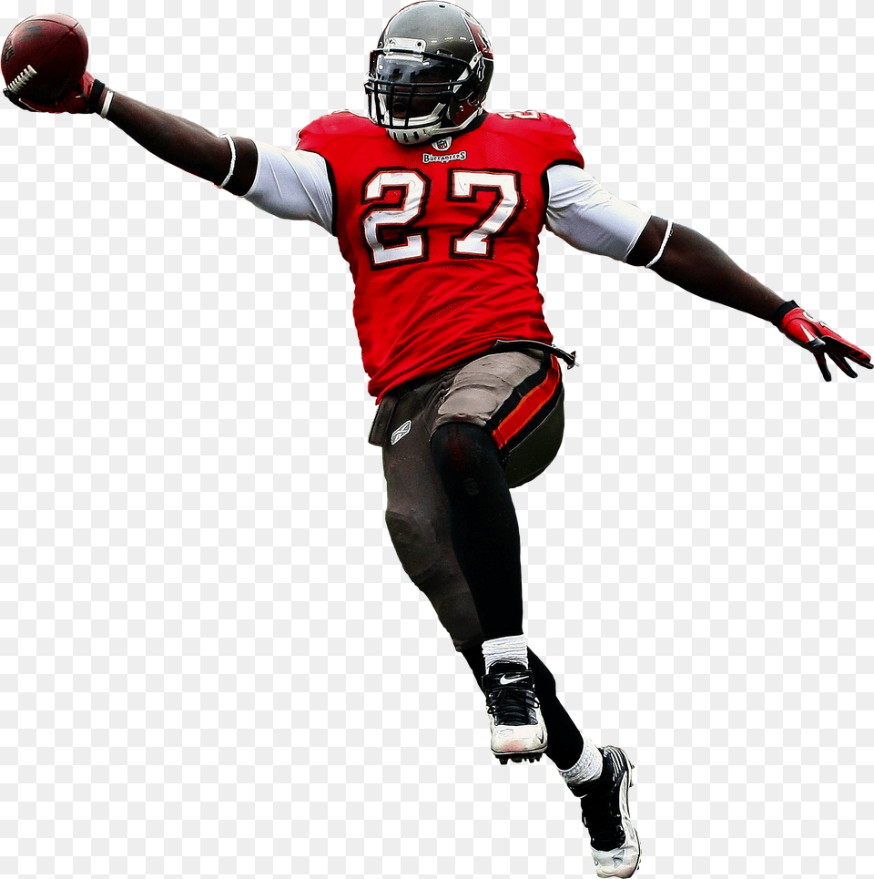 Tampa Bay Buccaneers Legarrette Blount, Helmet, American Football, Playing American Football, Person Free Png Download