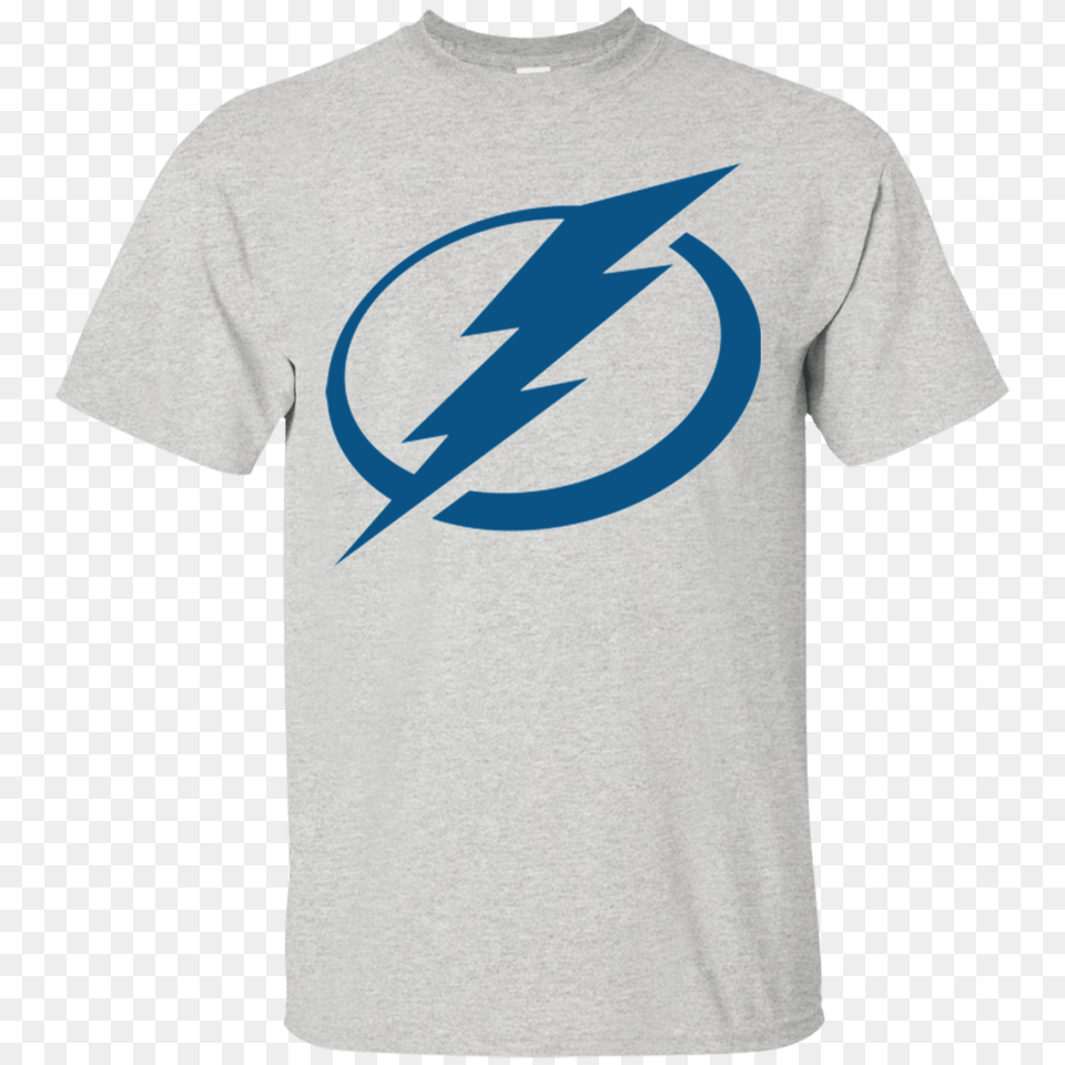 Tampa Bay Lightning Logo Nhl Mens T Shirt, Clothing, T-shirt Free Png Download