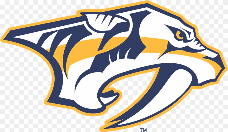 Tampa Bay Lightning Logo Vector Nashville Predators Logo, Animal, Fish, Sea Life, Shark Free Png Download