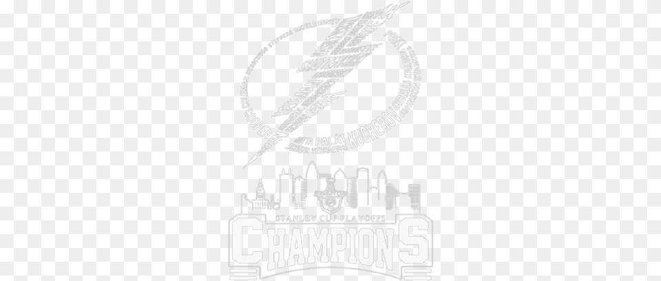 Tampa Bay Lightning Stanley Cup Language, Logo, Advertisement, Poster, Text Free Transparent Png
