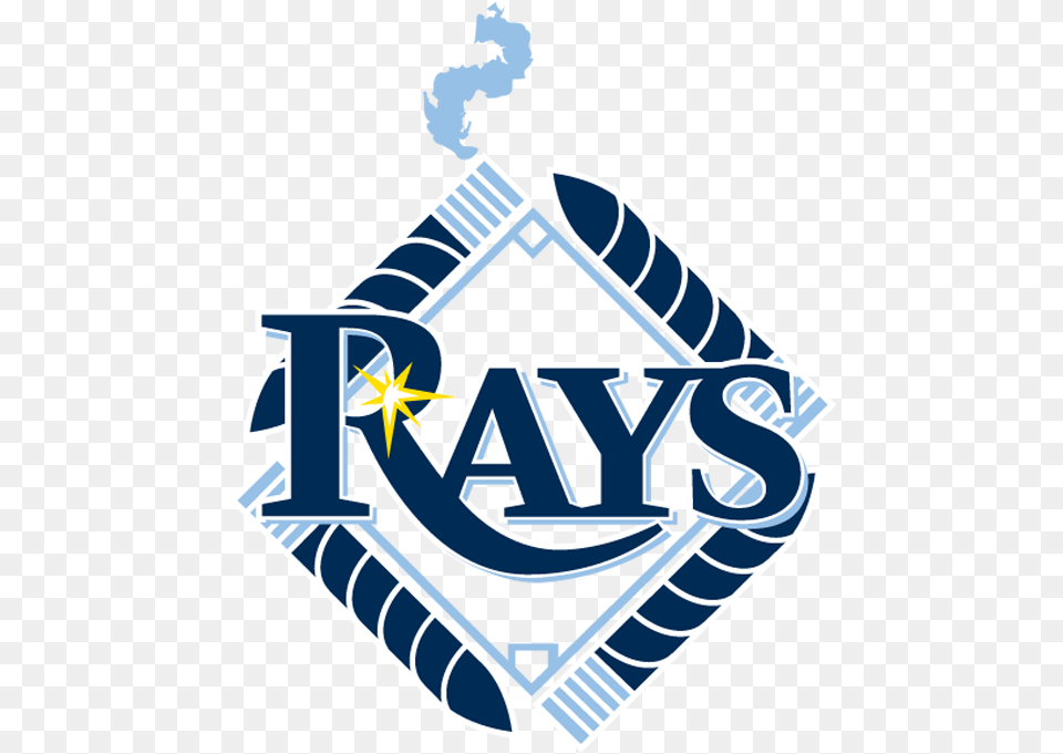 Tampa Bay Rays Photo Mlb Baseball Team Logo, Emblem, Symbol, Adult, Male Free Transparent Png