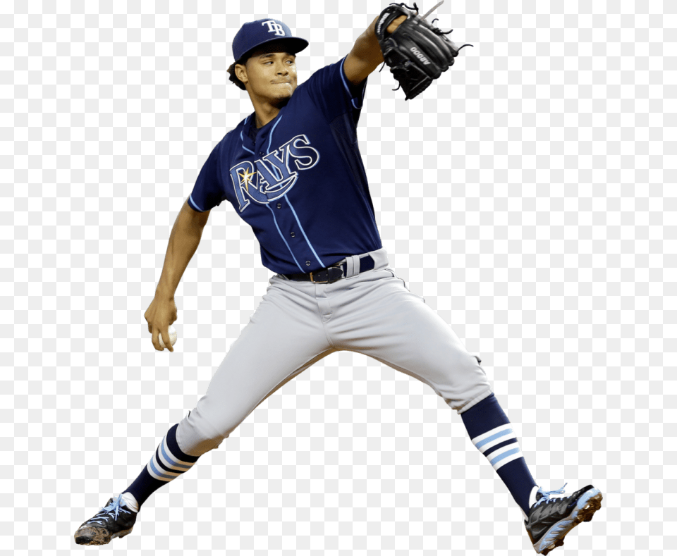 Tampa Bay Rays Player Tampa Bay Rays, Glove, Hat, Person, Sport Png Image