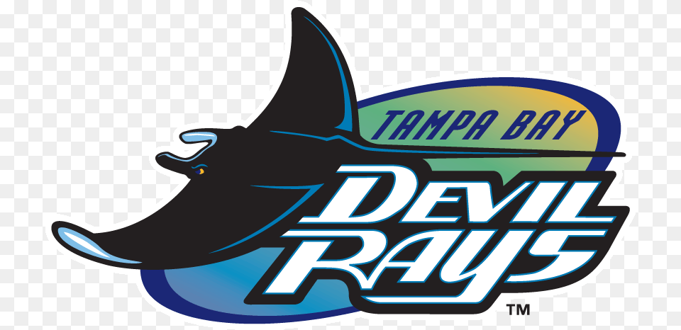 Tampa Bay Rays Tampa Bay Devil Rays Logo, Animal, Sea Life, Fish, Manta Ray Free Png