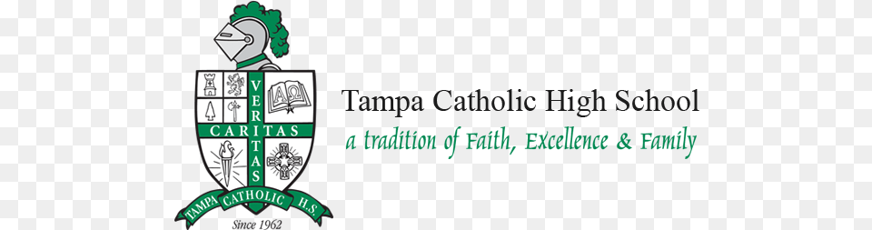 Tampa Catholic High School Family Recovery Guide A Map For Healthy Growth, Armor, Logo, Shield Png Image