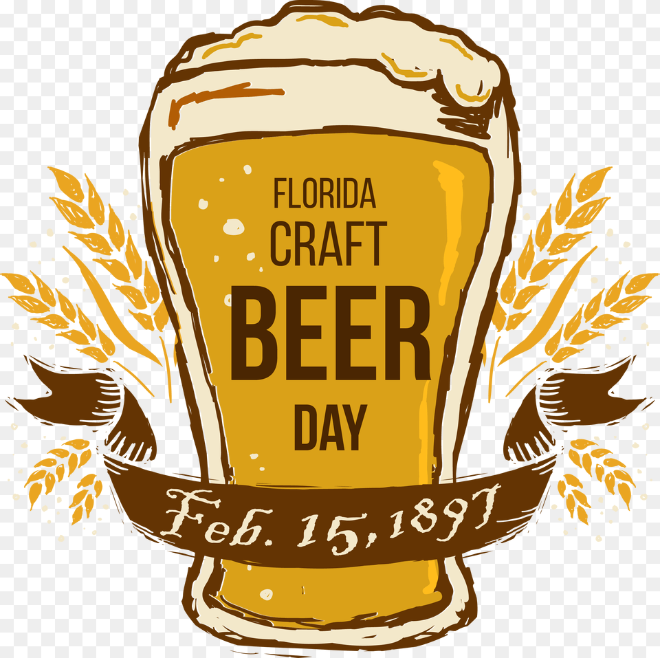 Tampa Mayor Grants Proclamation For Third Annual Florida Craft, Alcohol, Beer, Beverage, Glass Free Png Download