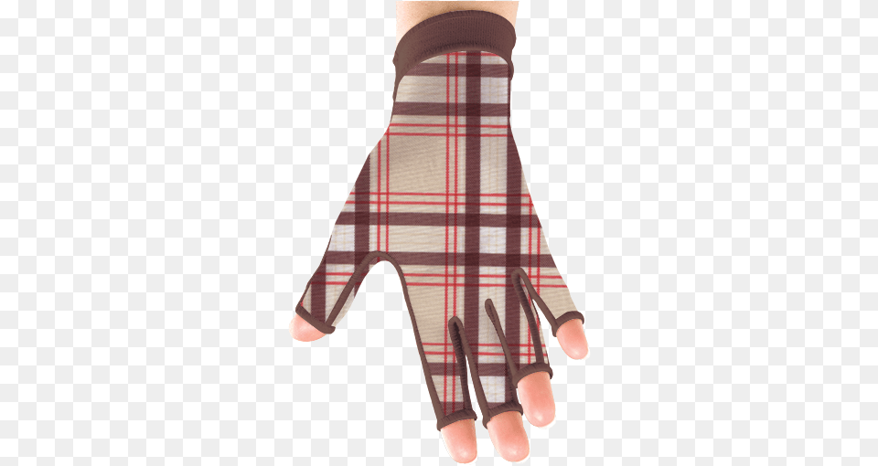 Tan Amp Brown Plaid Burn, Clothing, Glove, Baby, Person Free Png Download