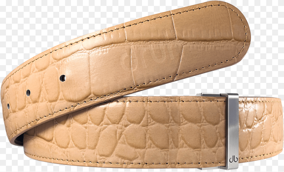 Tan Crocodile Textured Leather Belt Strap, Accessories, Bag, Handbag Free Png Download