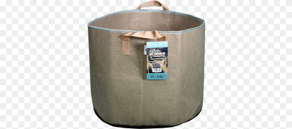 Tan Fabric Burner Fabric Pot 15 Gallon Lampshade, Bag, First Aid Png
