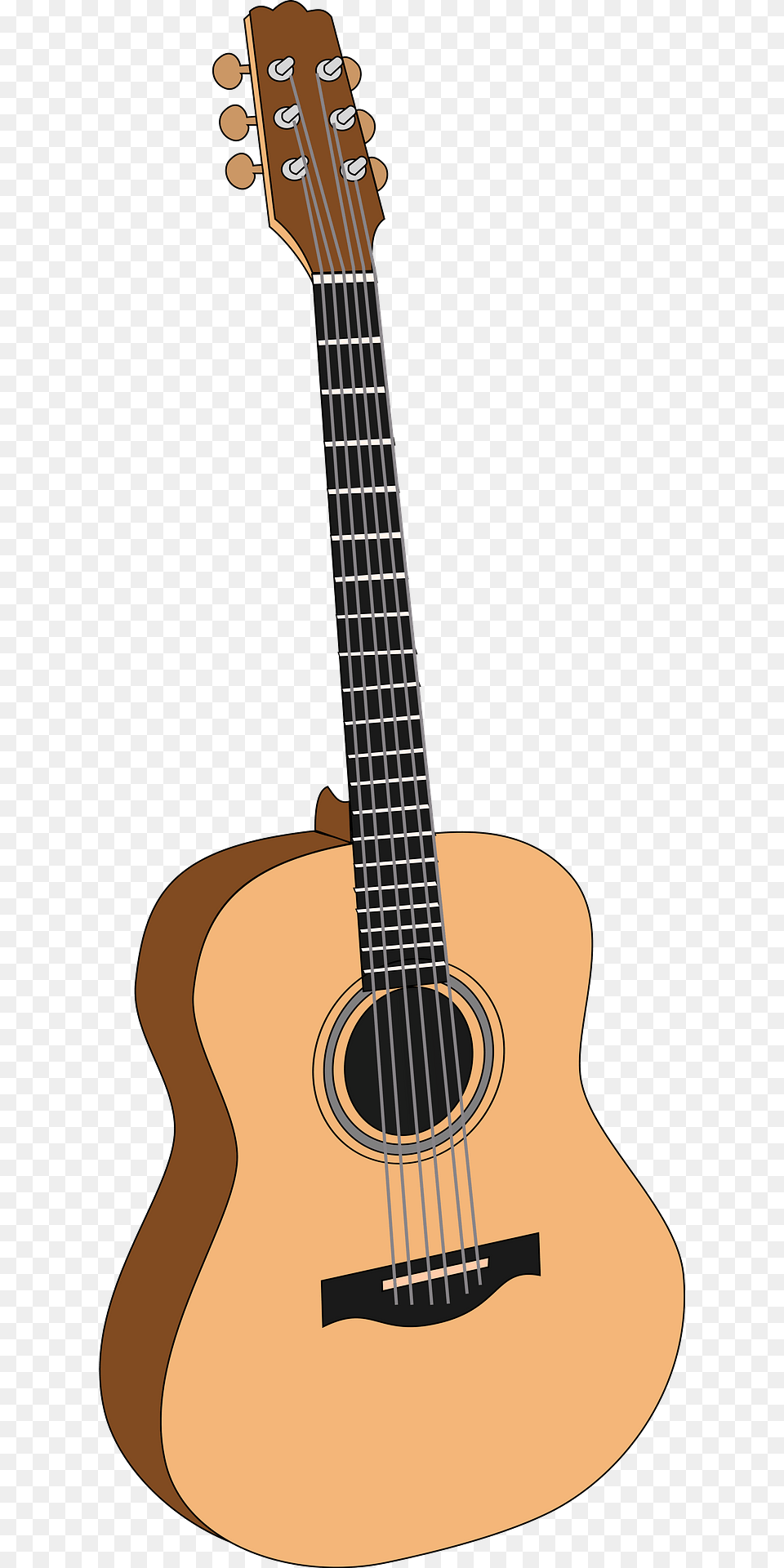 Tan Guitar Clipart, Bass Guitar, Musical Instrument Free Transparent Png