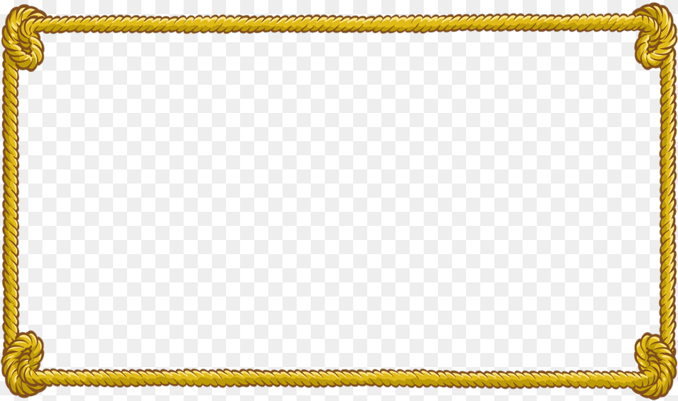 Tan Rectangle Cliparts Rope Border Transparent, Knot Free Png Download