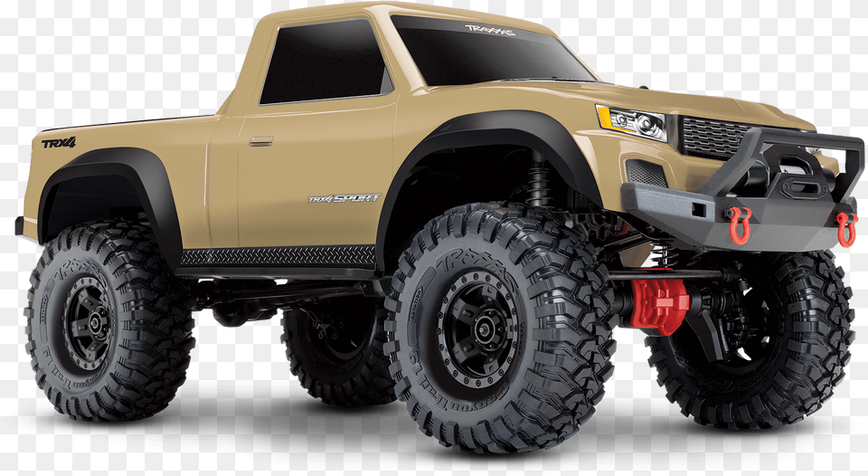 Tan Trx 4 Sport Traxxas Trx 4 Sport, Wheel, Machine, Vehicle, Pickup Truck Png Image