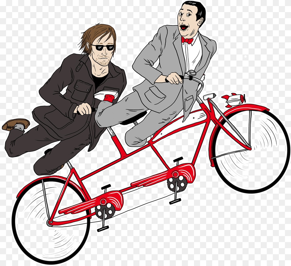 Tandem Bicycle, Vehicle, Transportation, Tandem Bicycle, Adult Free Png