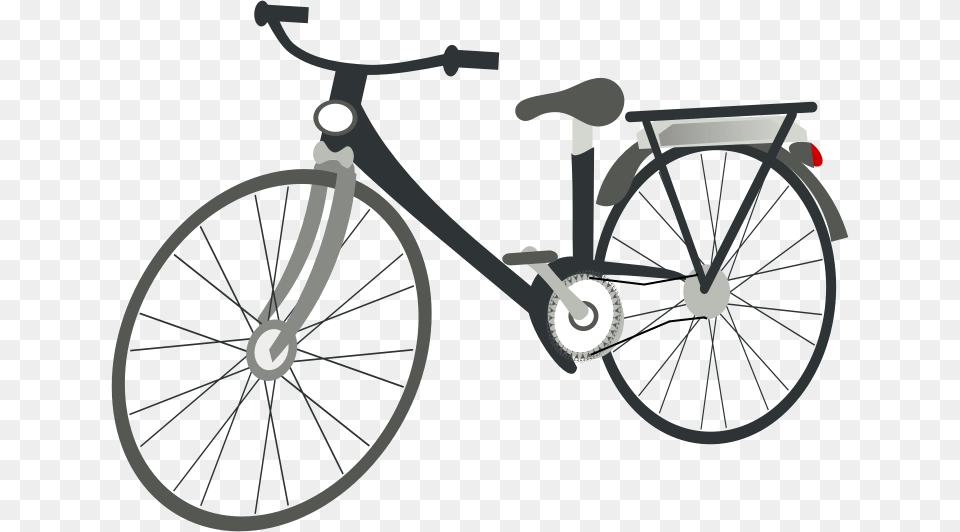 Tandem Bike Clip Art Black And White, Machine, Wheel, Bicycle, Transportation Png
