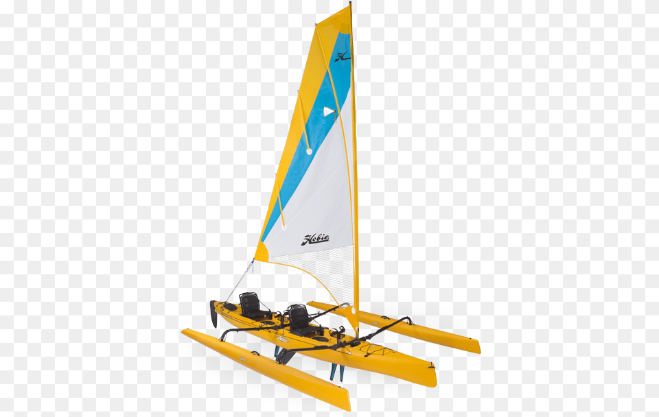 Tandem Island Studio 3 4 Golden Papaya Shadowed Hobie Island, Boat, Canoe, Outrigger, Rowboat Png