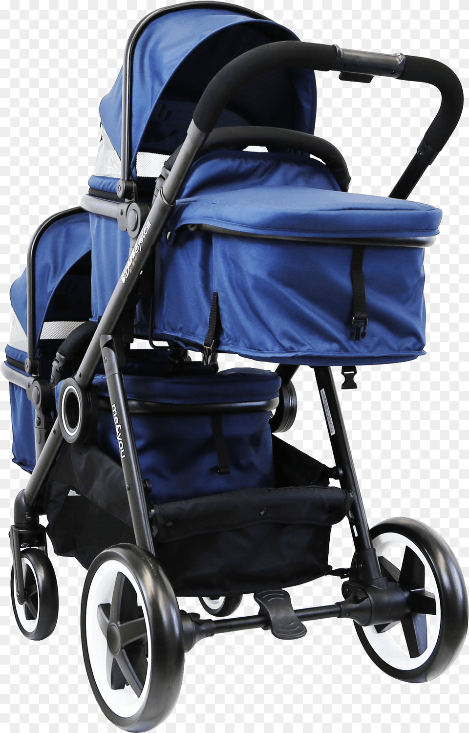 Tandem Pram Baby Carriage, Stroller, E-scooter, Transportation, Vehicle Png Image
