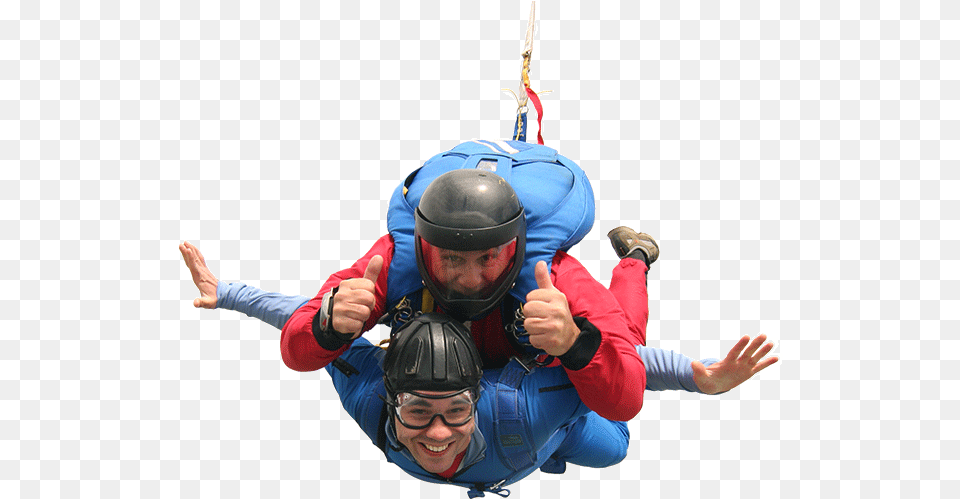 Tandem Skydiving, Person, Helmet, Hand, Finger Png