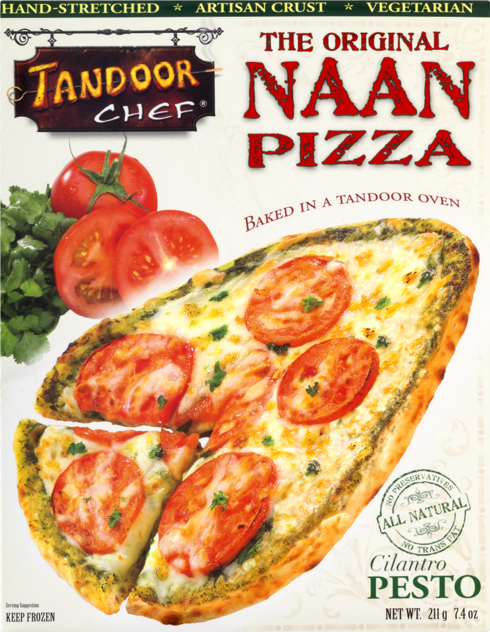 Tandoor Chef Naan Pizza Png Image