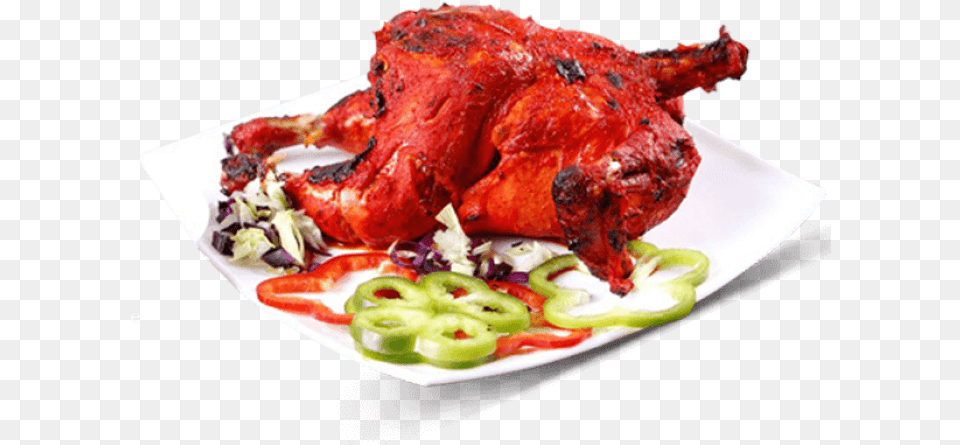 Tandoori Chicken Image Transparent Tandoori Chicken, Food, Food Presentation, Meal, Animal Free Png Download