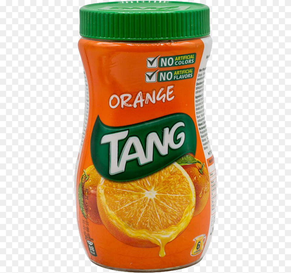 Tang Drinking Powder Orange Instant Bottle 750 Gm Orange Drink, Beverage, Juice, Citrus Fruit, Food Free Png Download
