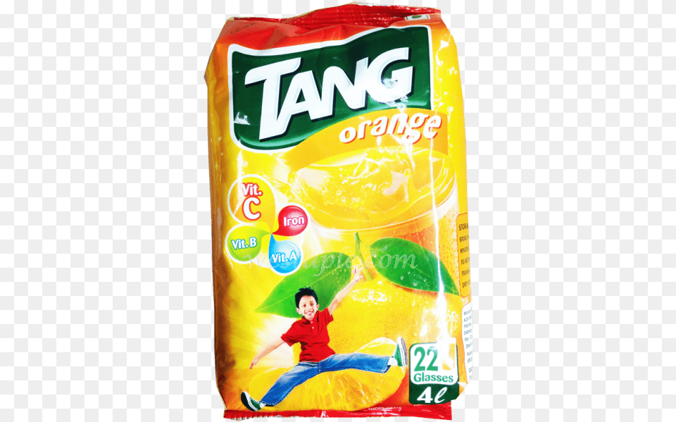 Tang Orange Instant Drink Mix, Boy, Child, Male, Person Png Image