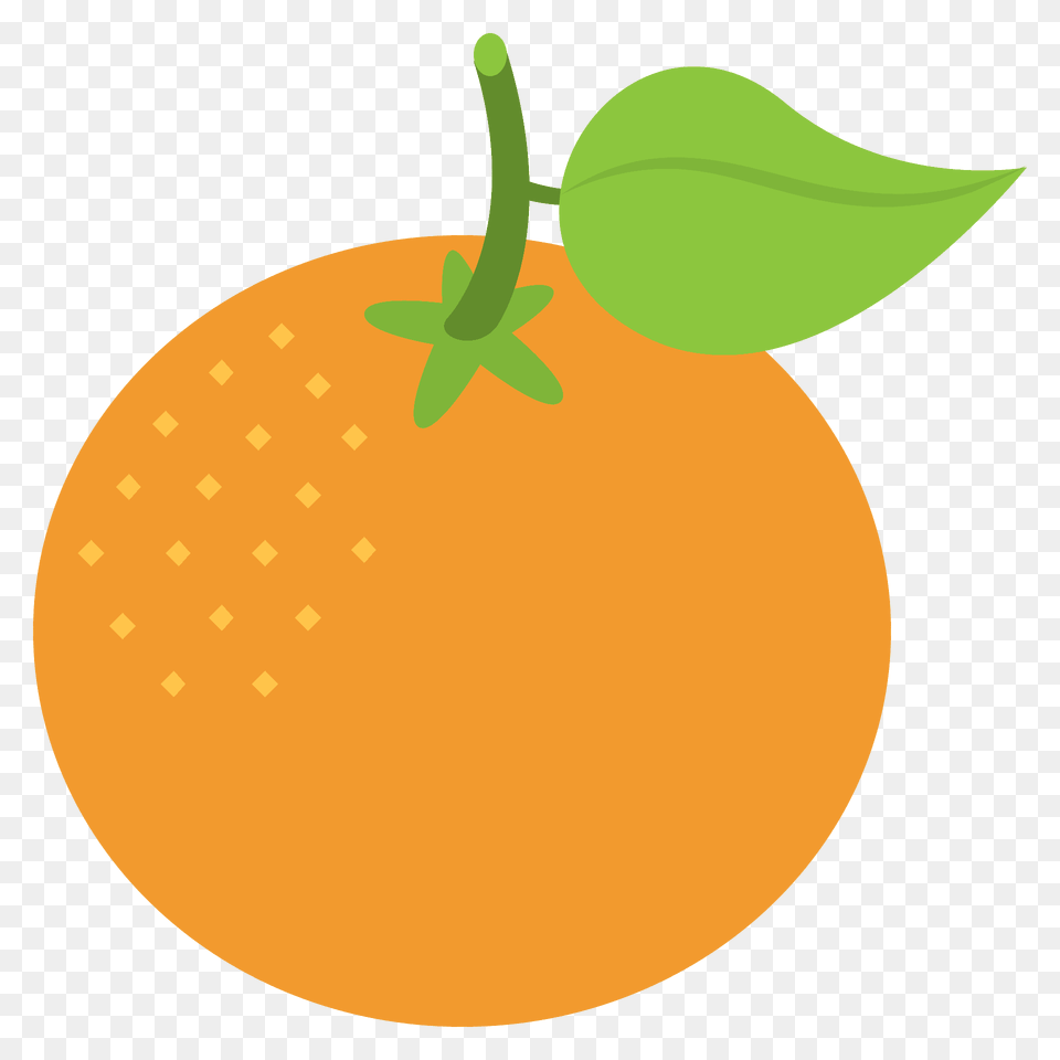 Tangerine Emoji Clipart, Produce, Citrus Fruit, Food, Fruit Png