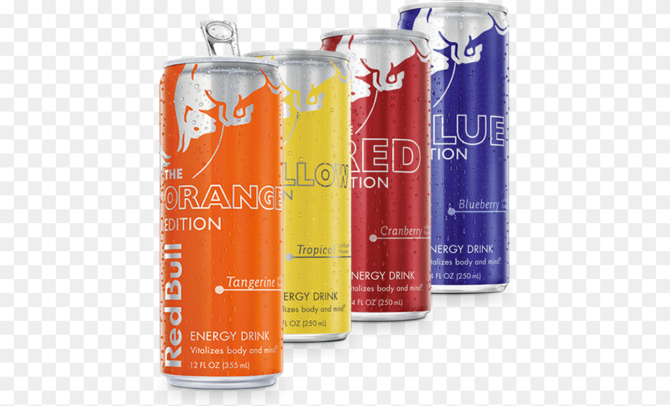 Tangerine Flavour For Latest Red Bull Energy Drink Red Bull The Orange Edition Energy Drink Tangerine, Can, Tin, Alcohol, Beer Png Image
