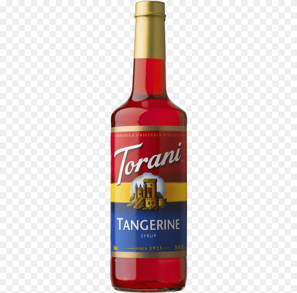 Tangerine Syrup Torani Syrup, Food, Ketchup, Alcohol, Beer Png Image