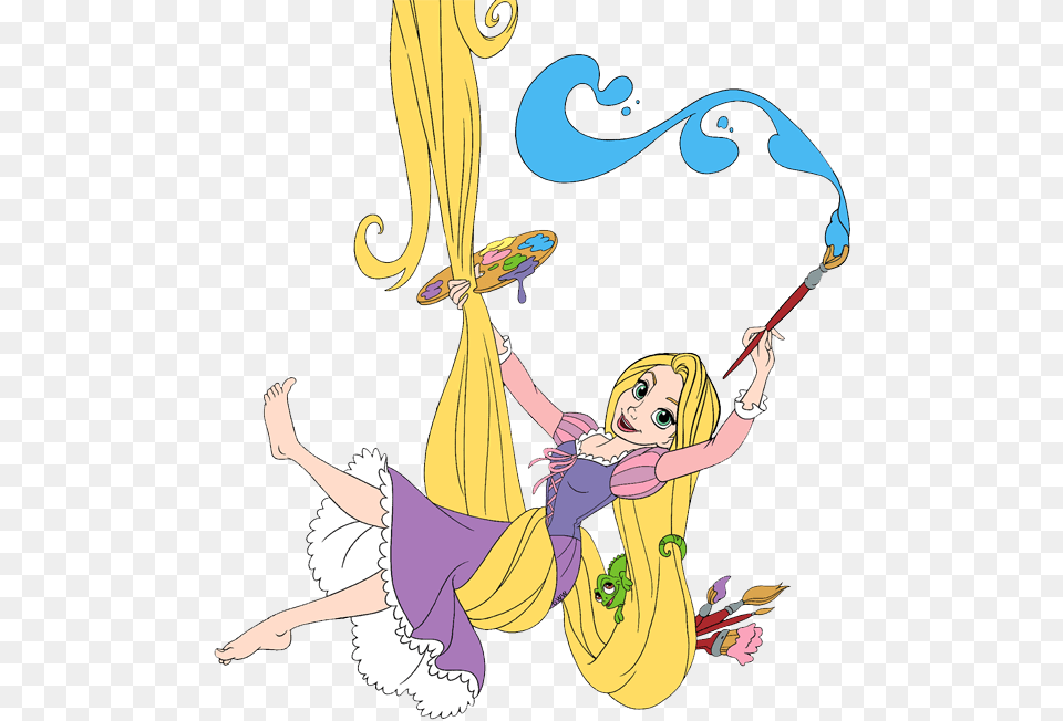 Tangled Clip Art Disney Clip Art Galore, Book, Comics, Publication, Baby Free Transparent Png