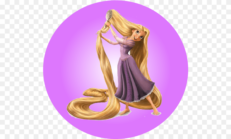 Tangled Hair Picture Disney Princess Drawings Rapunzel, Figurine, Adult, Female, Person Png Image