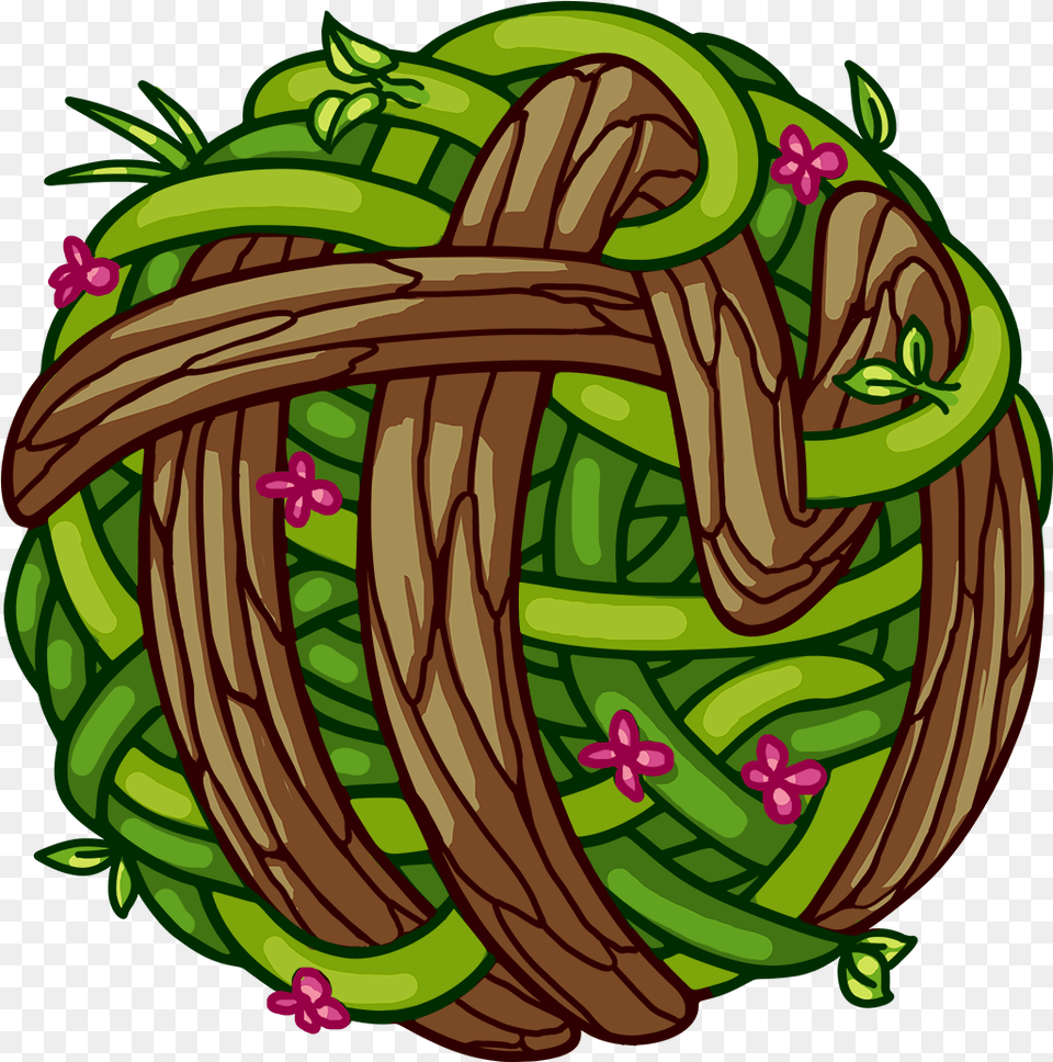 Tangled Mess Games Game Company Vertical, Green, Knot, Plant, Vegetation Free Transparent Png