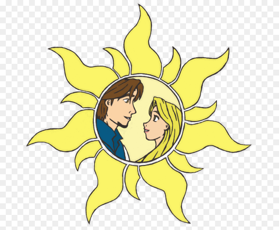 Tangled Sun Clip Art, Person, Face, Head, Logo Png Image