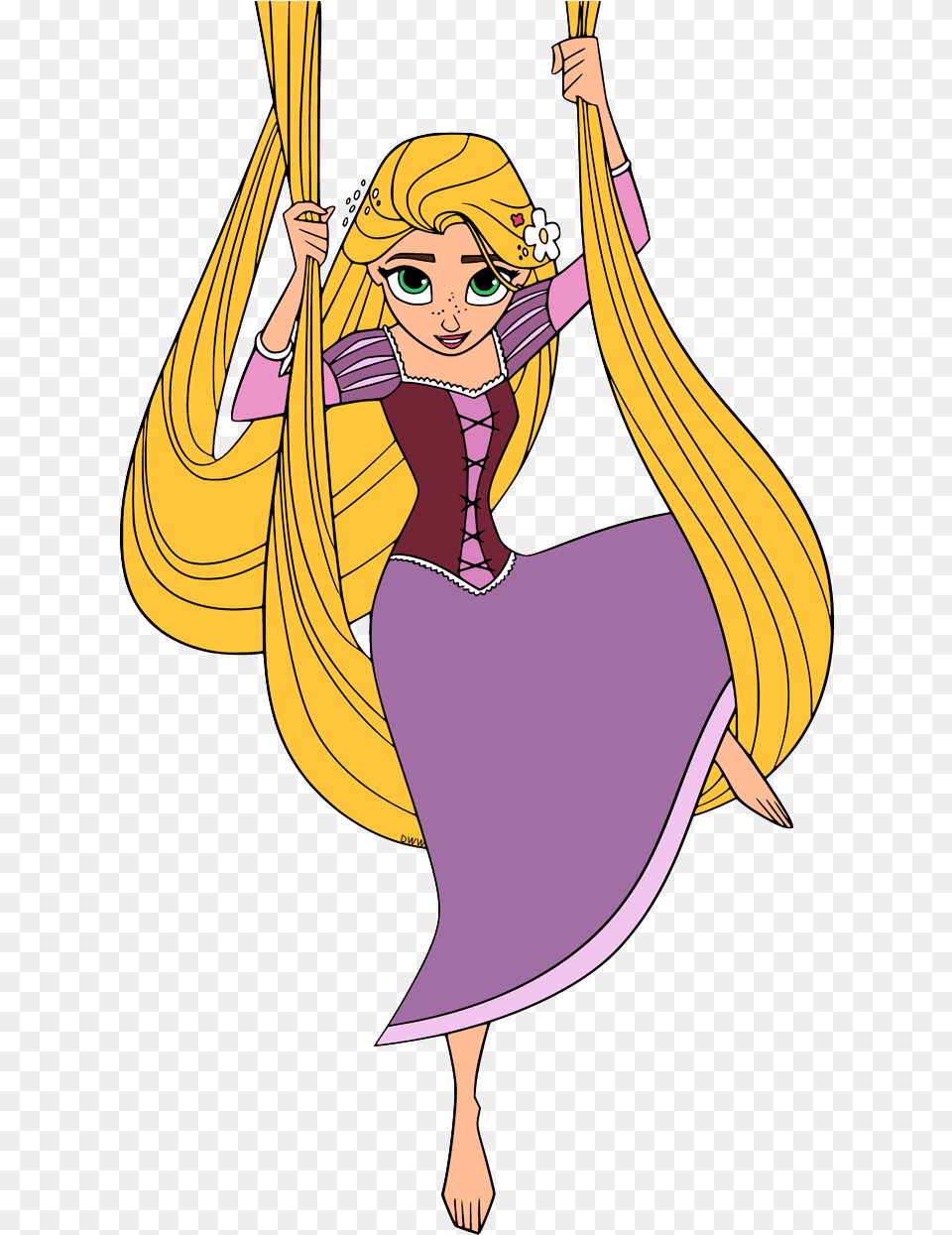 Tangled The Series Rapunzel Clipart, Book, Publication, Comics, Adult Free Transparent Png