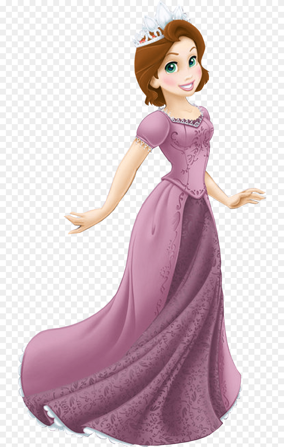 Tangled Transparent Rapunzel Princess, Clothing, Dress, Formal Wear, Child Free Png Download