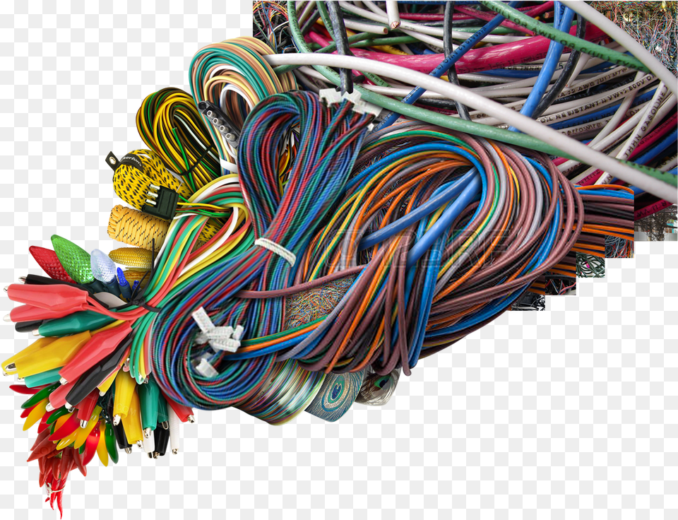 Tangled Wires, Wiring, Computer Hardware, Electronics, Hardware Free Png