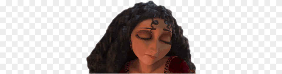 Tangled Witch Gif Tangled Witch Dontcare Discover U0026 Share Gifs Rapunzel Gif Witch, Adult, Face, Female, Head Free Png Download