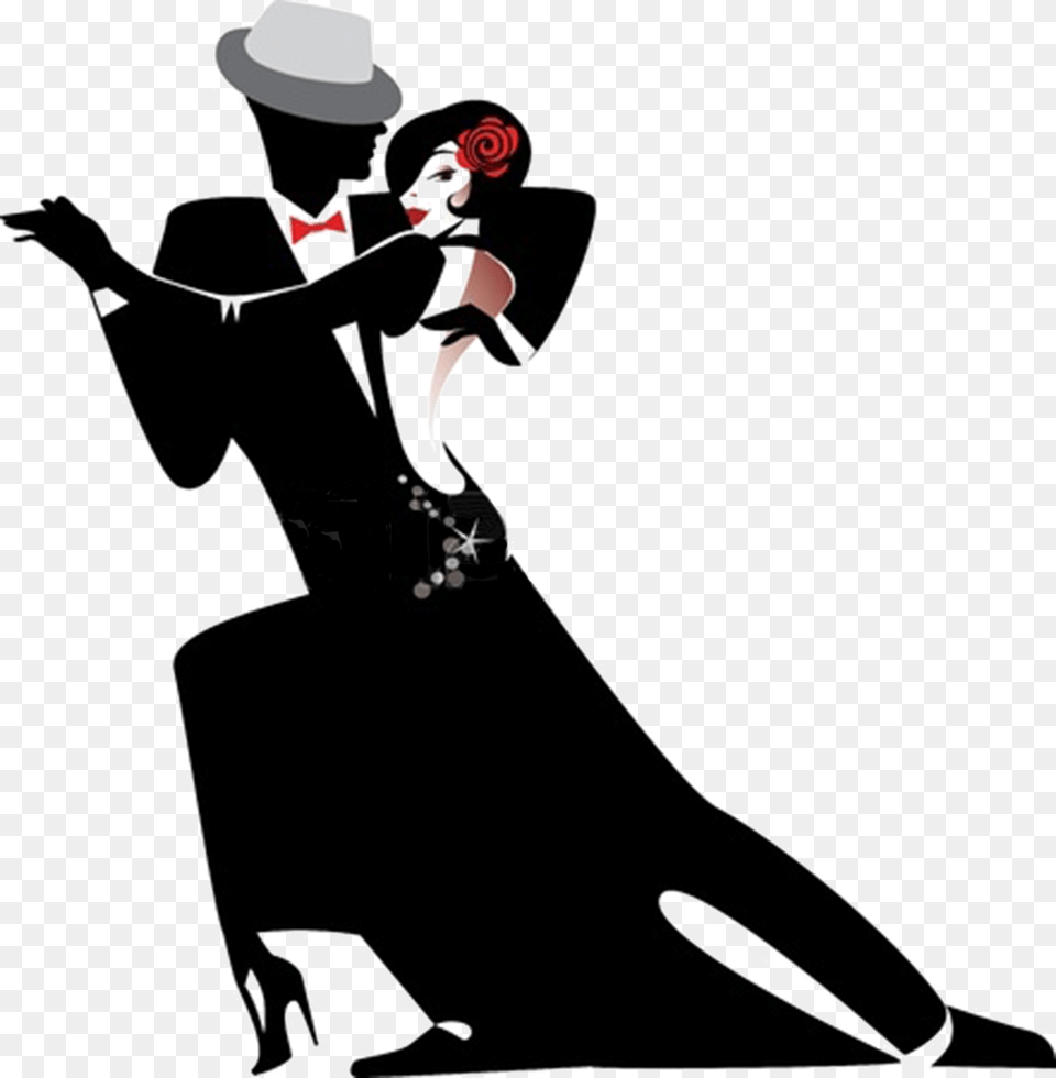 Tango Dance Silhouette Tango Dancers Silhouette, Person, Leisure Activities, Dancing, Adult Free Transparent Png